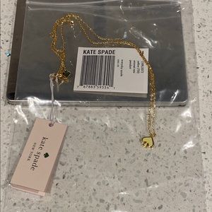 NWT Kate Spade Enamel Mini Pendant Necklace